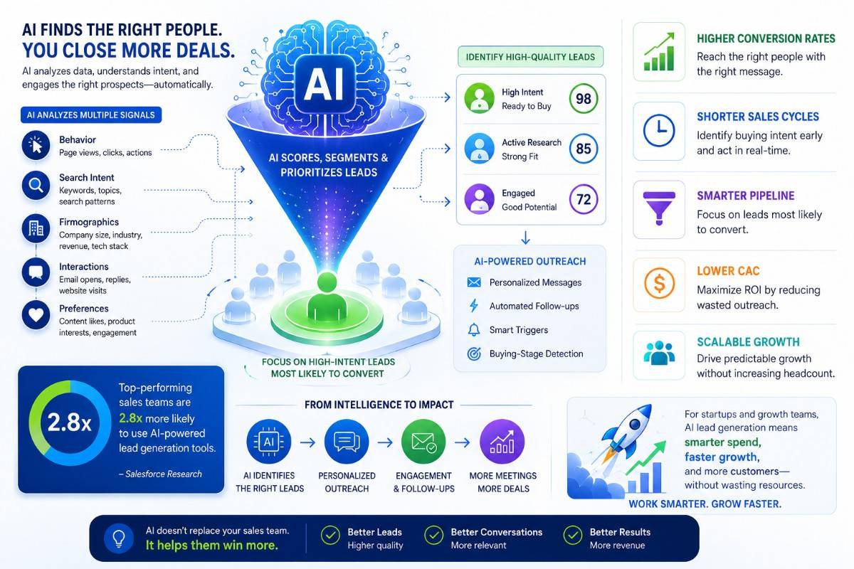 AI-powered lead generation conversion optimization